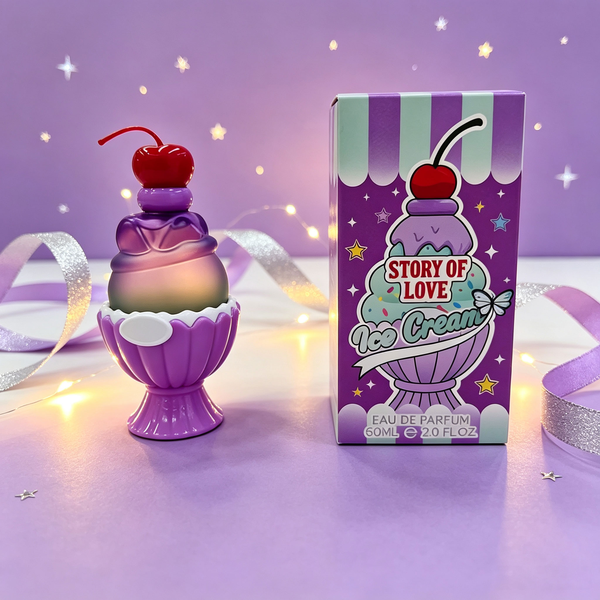 Cute Ice Cream Shaped Eau De P - Perfume Fine Fragrance 评论和价格