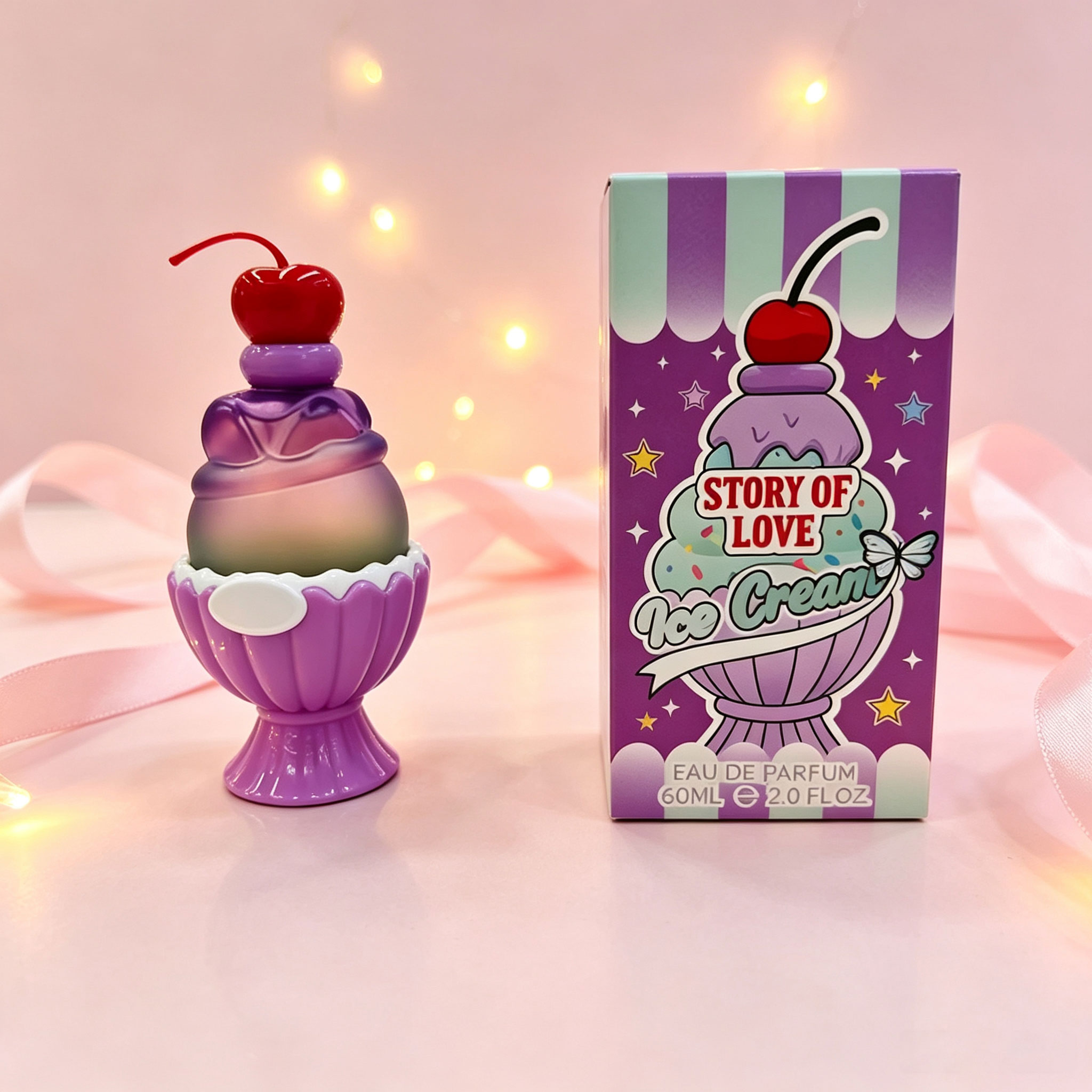 Cute Ice Cream Shaped Eau De P - Perfume Fine Fragrance 评论和价格