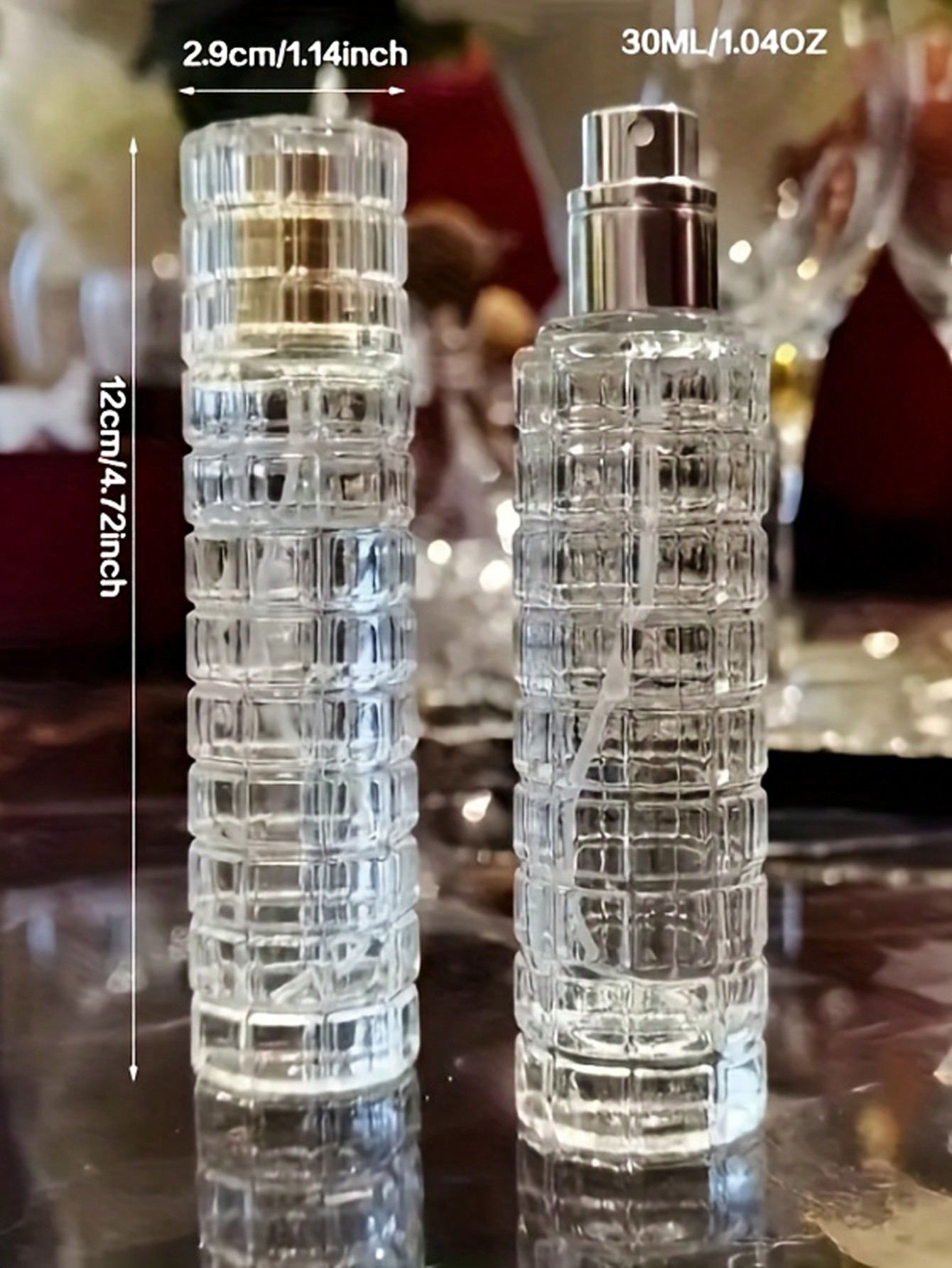 2Pc Glass Spray Bottles Exquis - Perfume Fragrance Story 评论和价格