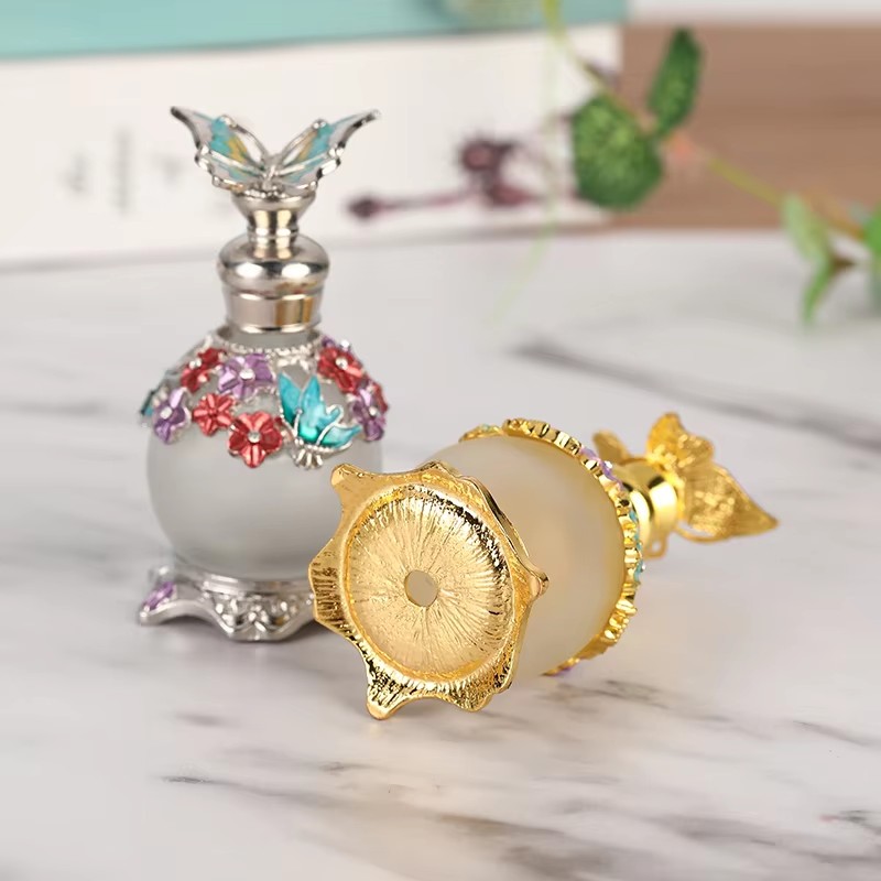 15ml Metal Butterfly Refillabl - Perfume Fragrance Attar 评论和价格
