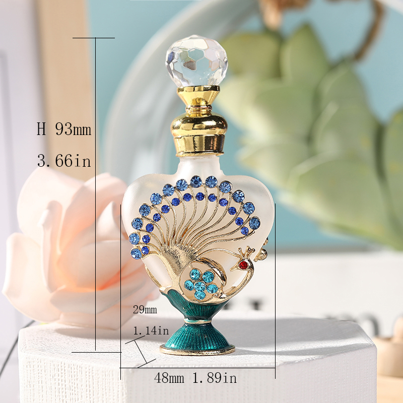 10ml Heart Pecock Rose Flower  - Perfume Fragrance Attar 评论和价格