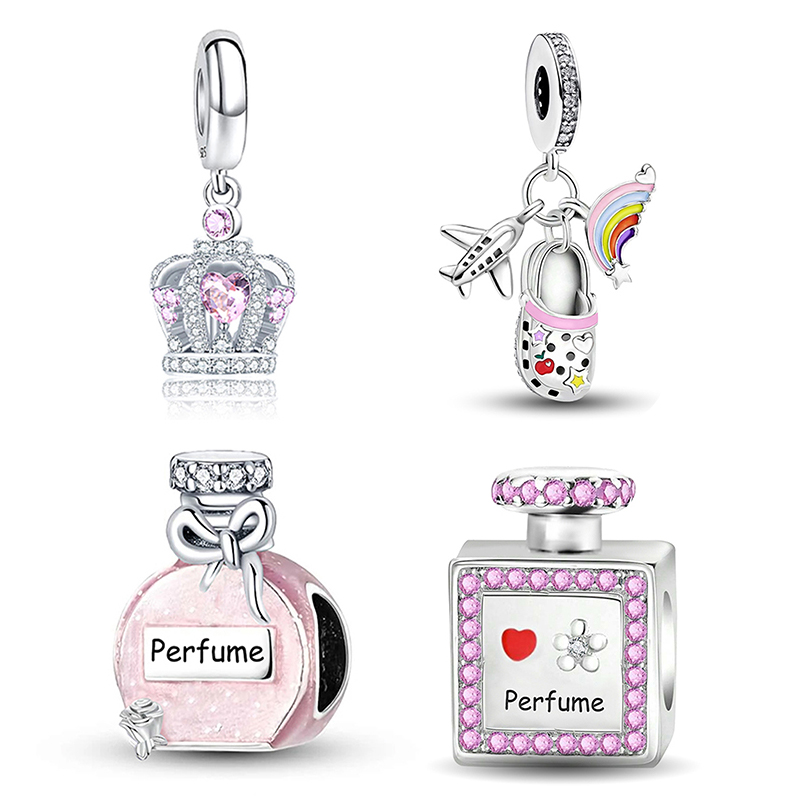925 Sterling Silver Pink Crown - Perfume Fine Fragrance 评论和价格
