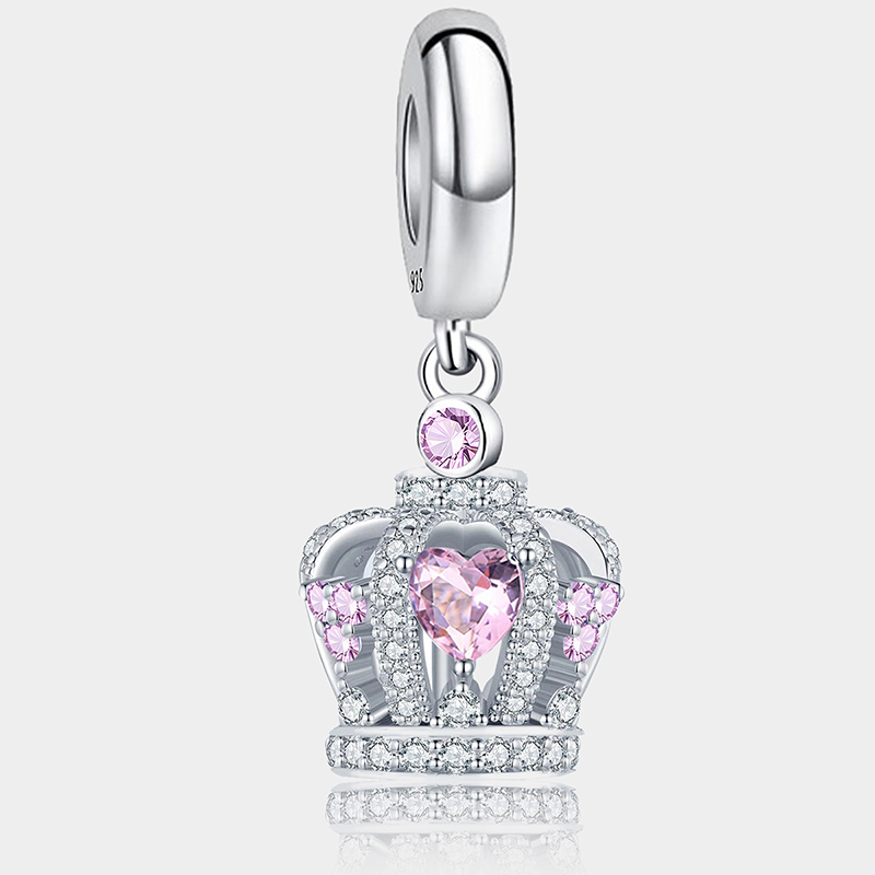 925 Sterling Silver Pink Crown - Perfume Fine Fragrance 评论和价格