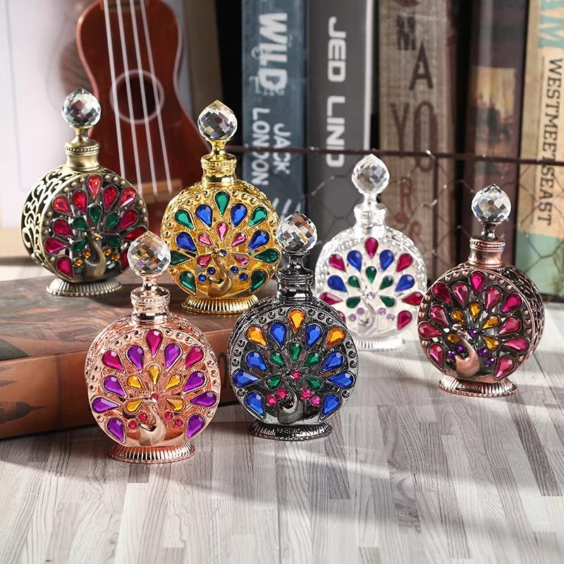 60pcs 12ml Arab Peacock Stones - Perfume Fragrance Attar 评论和价格